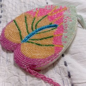 Hand Beaded Purse